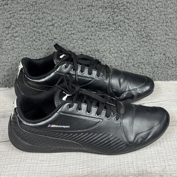 Puma Bmw Drift Cat 7S Shoes Mens 11 US Black Drift Ultra Motorsport‎ 306423-03